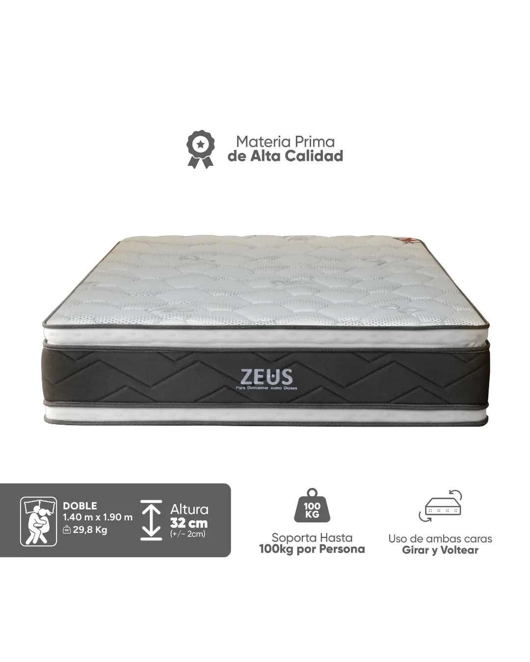 Colchón Zeus Portada Impactante