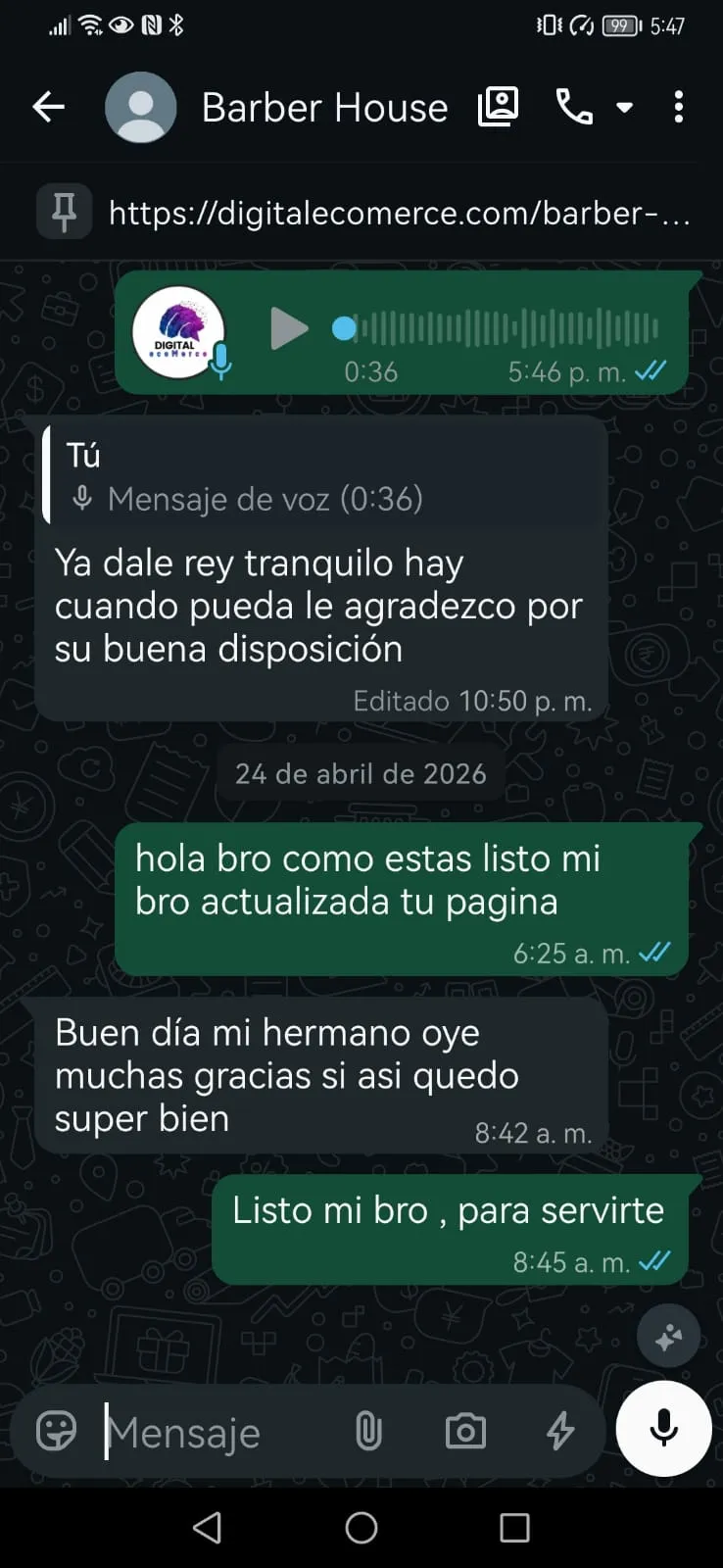 Testimonio Barber House