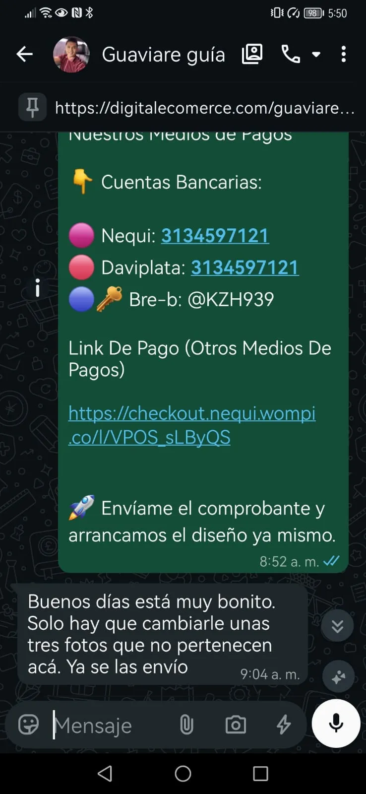 Testimonio Guaviare Guía